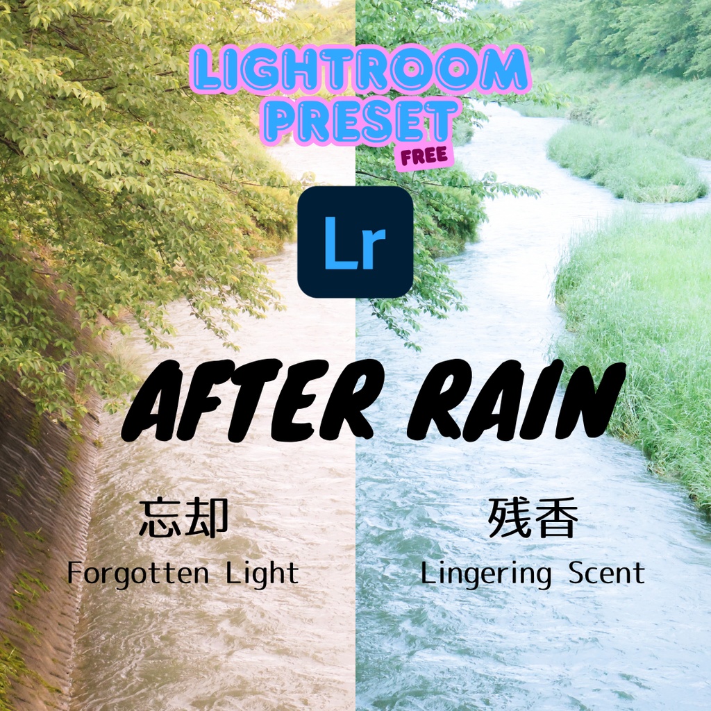 Afterrain - 残香と忘却のLightroomプリセット【FREE】