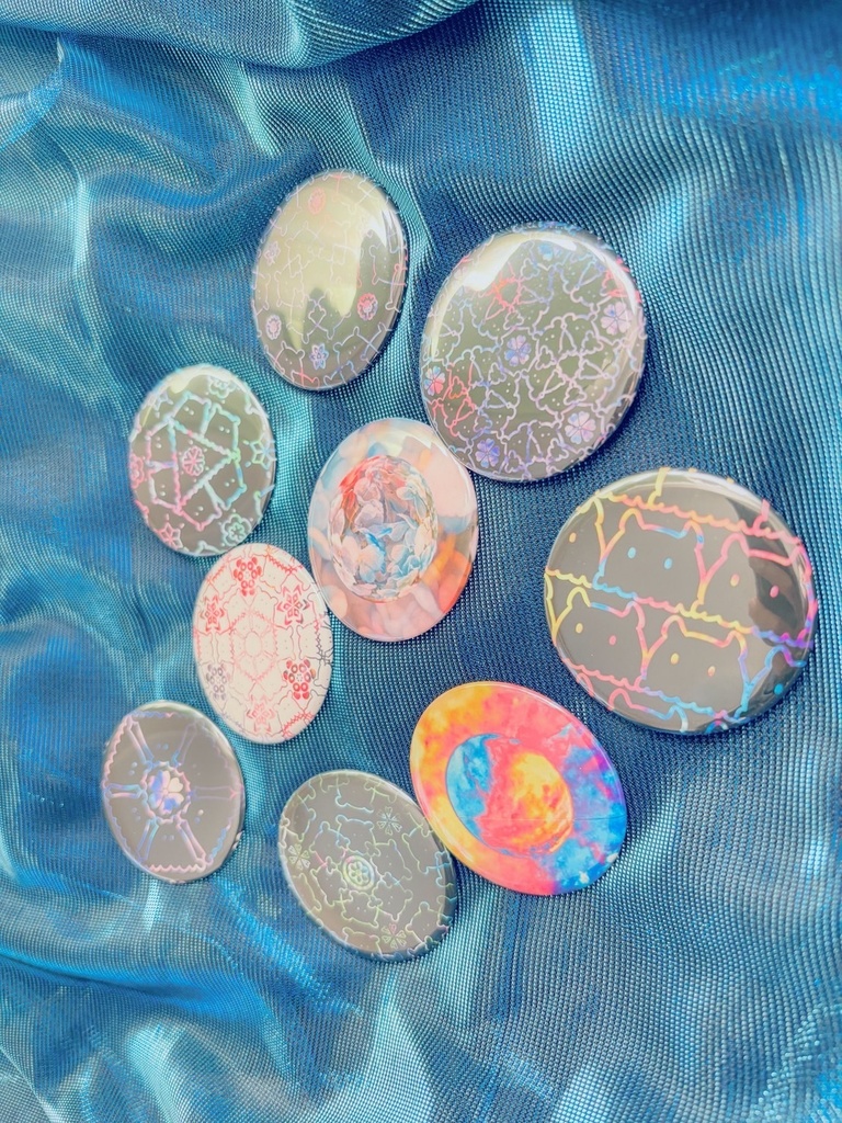 ランダム缶バッジ(3個)