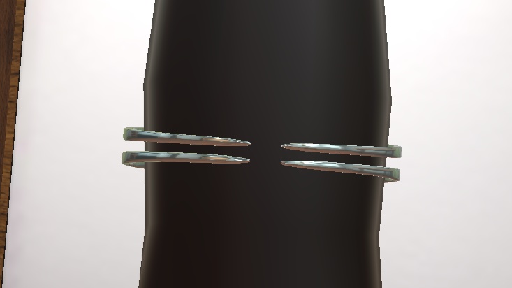 【無料】虹色!宝石指輪【VRC想定】