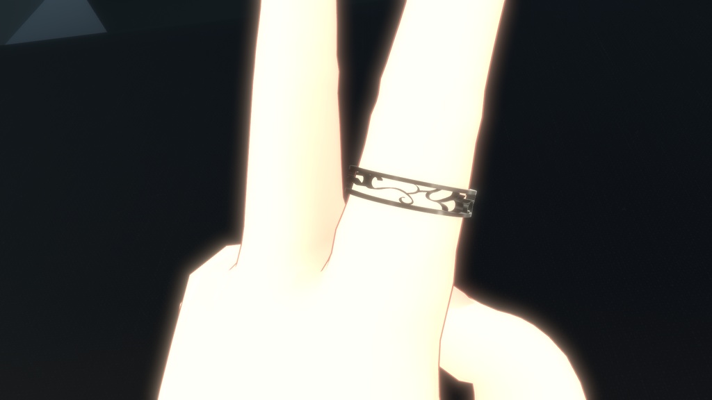 【VRC想定】草柄リング