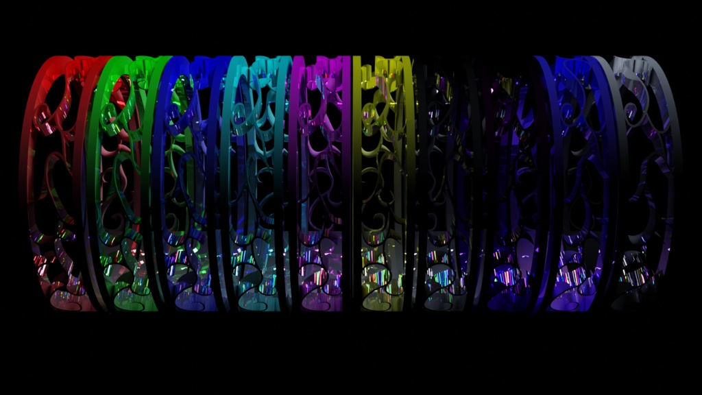 【VRC想定】草柄リング