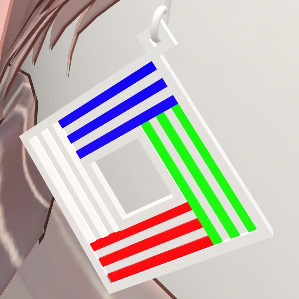 【VRC想定】パターンピアス