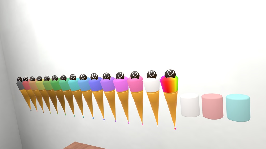 【QvPen差し替えモデル】パフェ風QVPen