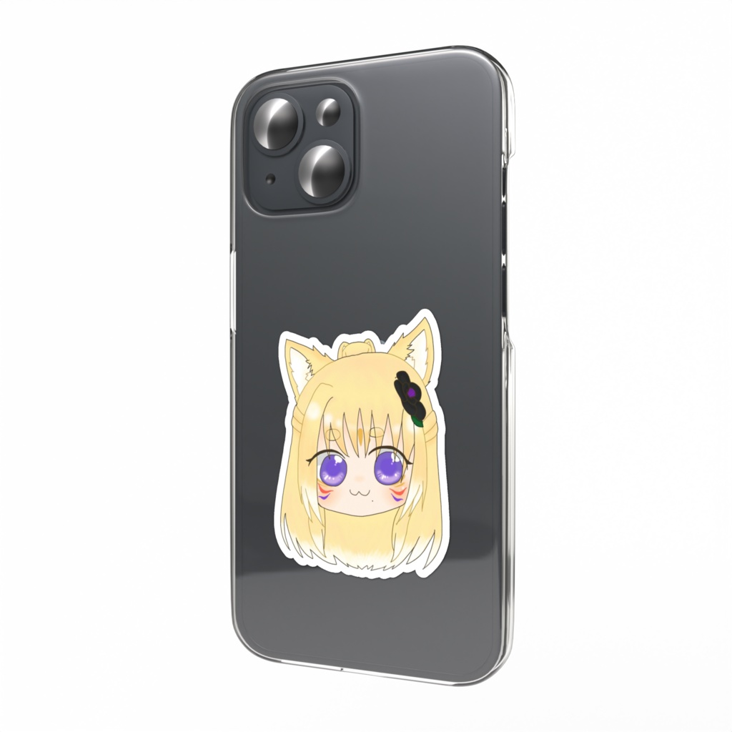 せんりの顔ステッカー