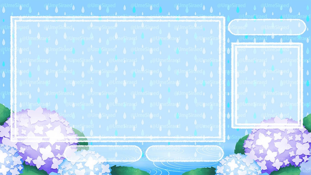 紫陽花背景