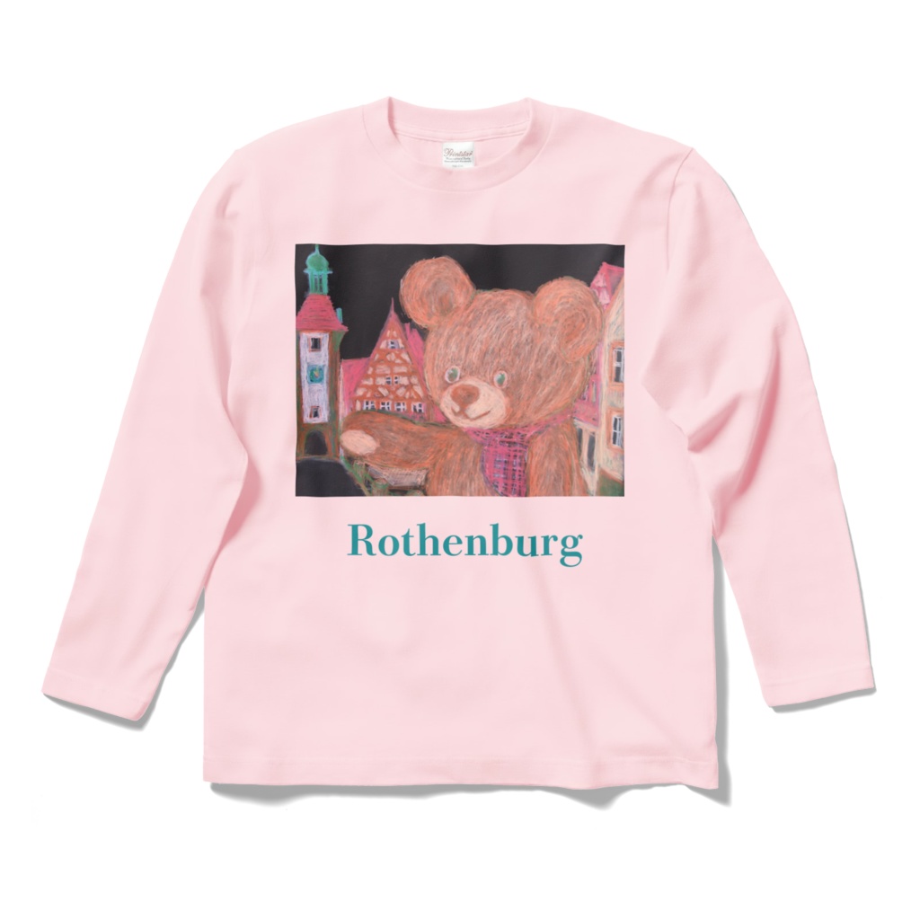 テディベアアートTシャツ