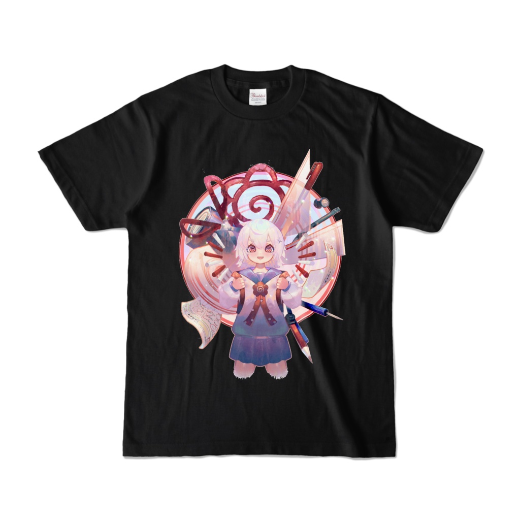 満点花丸を着こなせ!Tシャツ 黒
