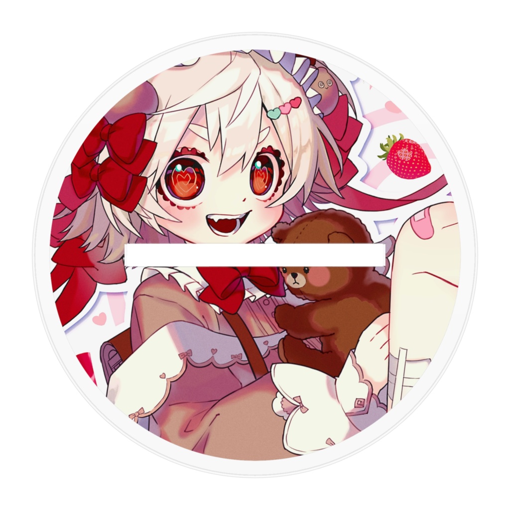 バレンタインきゃわきゃわ花丸アクリルスタンド