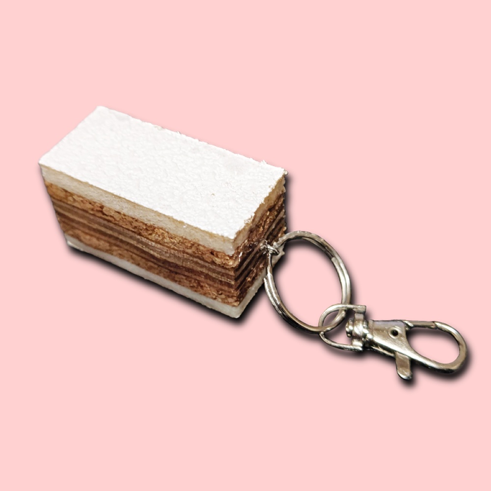 壁のキーホルダー