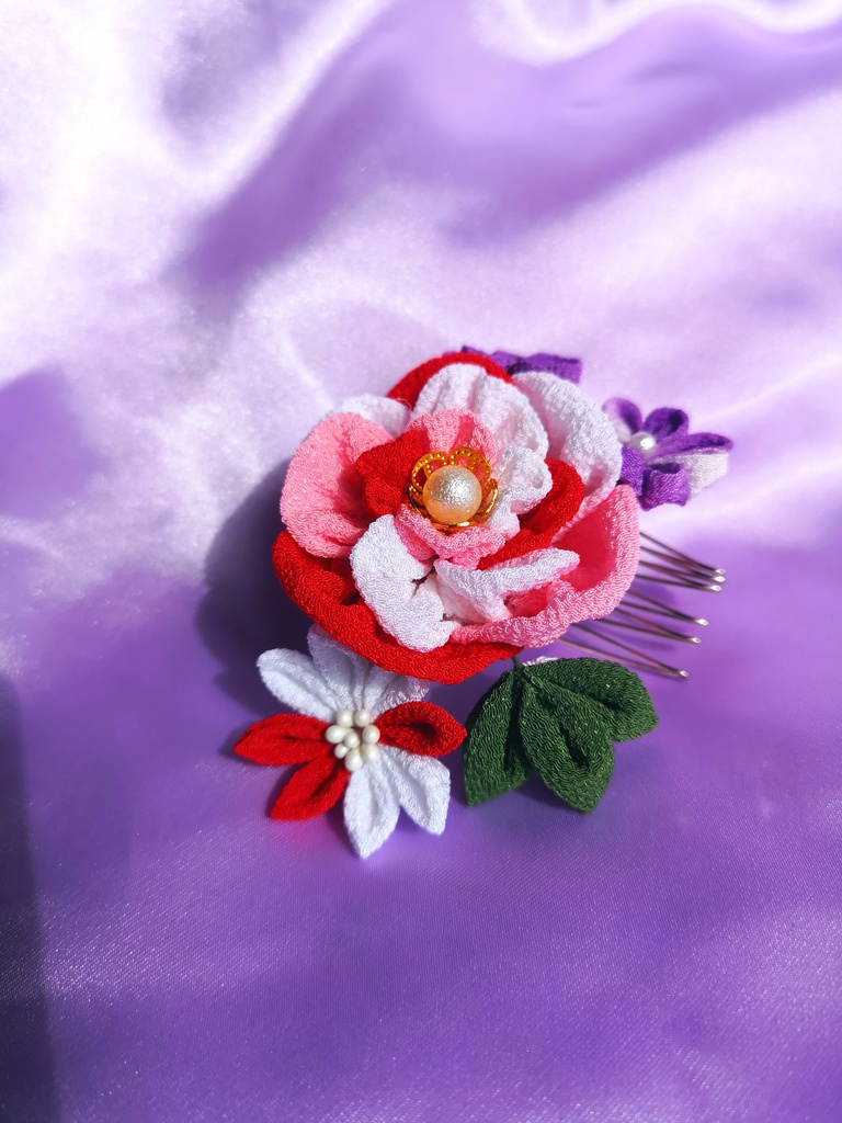 ハレの日set(赤ピンク)