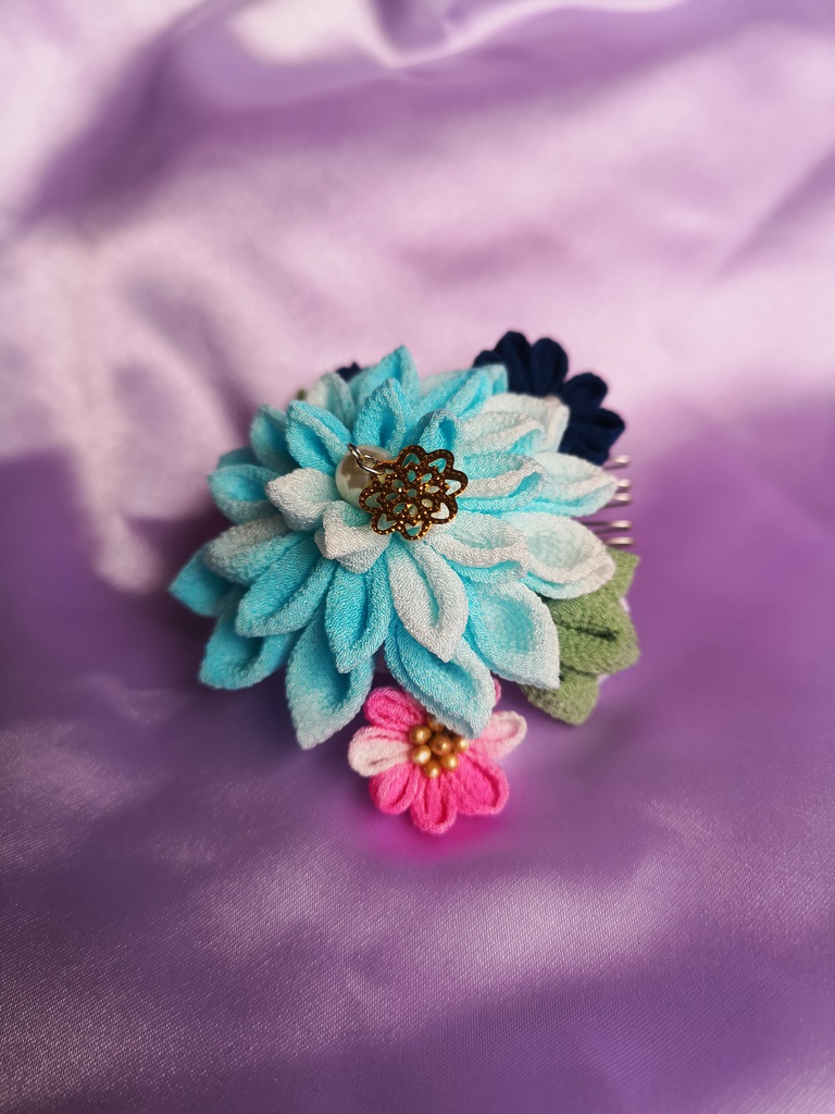 ハレの日set(水色暈し)