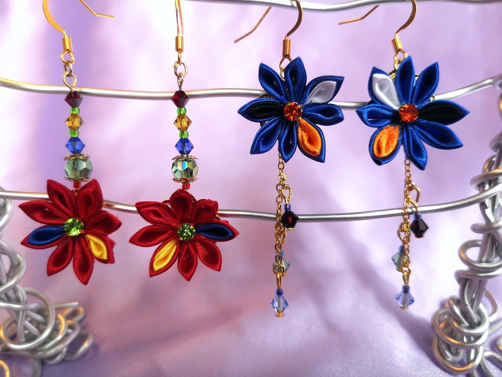 ヒプマイイメージつまみ細工ピアス(divisionイメージ)6division掲載