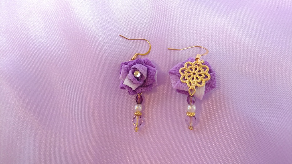 美少女戦士セーラームーンイメージつまみ細工ピアス(キングエンディミオン)