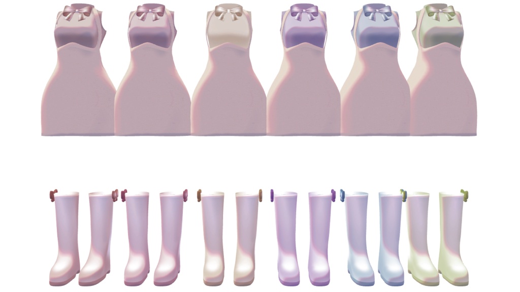 Ribbon_bodycon dress (10/5までFree)【2アバター対応】