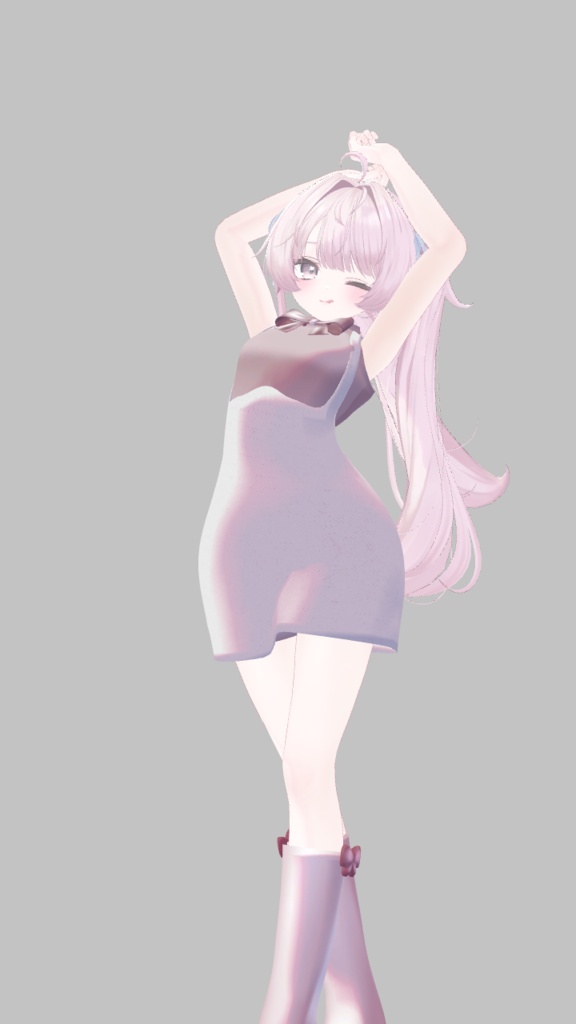 Ribbon_bodycon dress (10/5までFree)【2アバター対応】