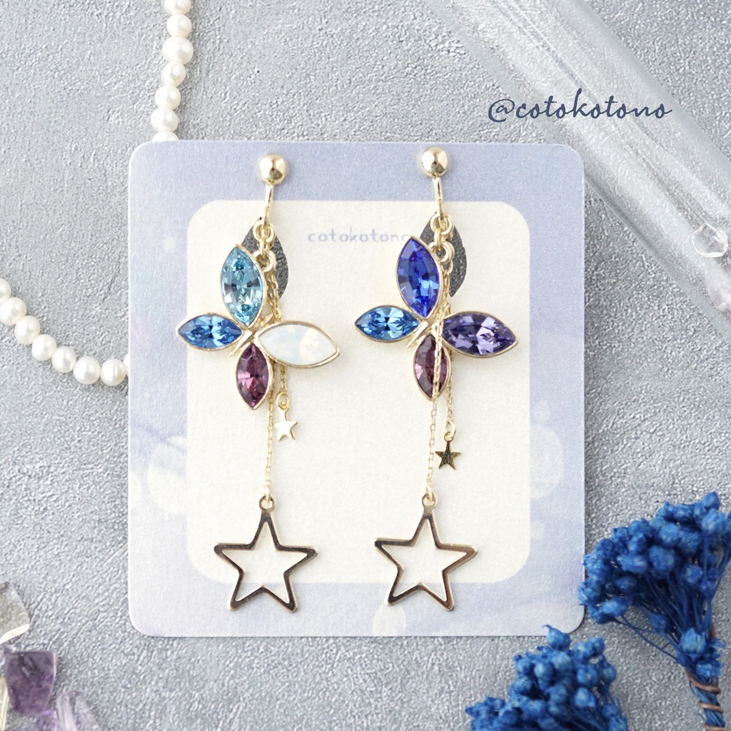片翼（イヤリングorピアス）
