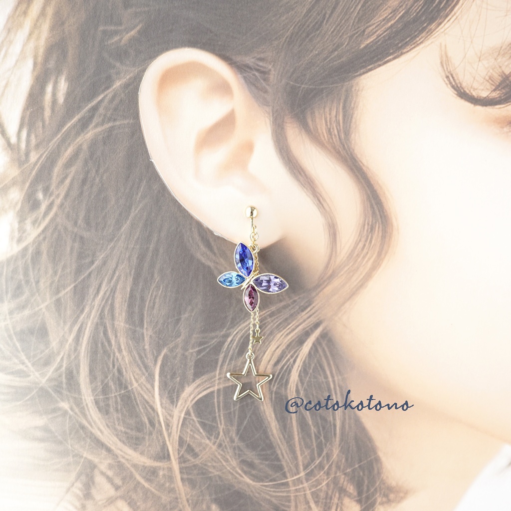 片翼(イヤリングorピアス)