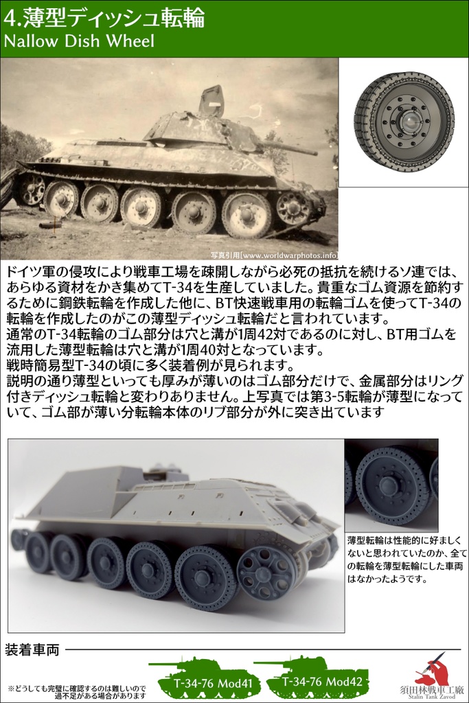 T-34転輪