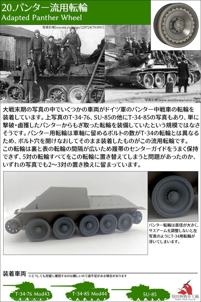 T-34転輪
