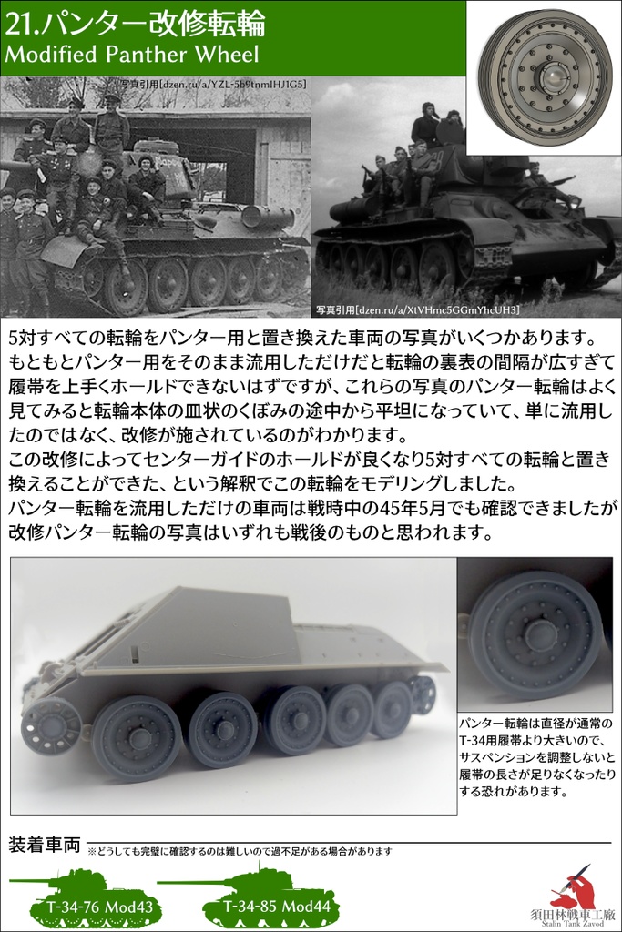 T-34転輪