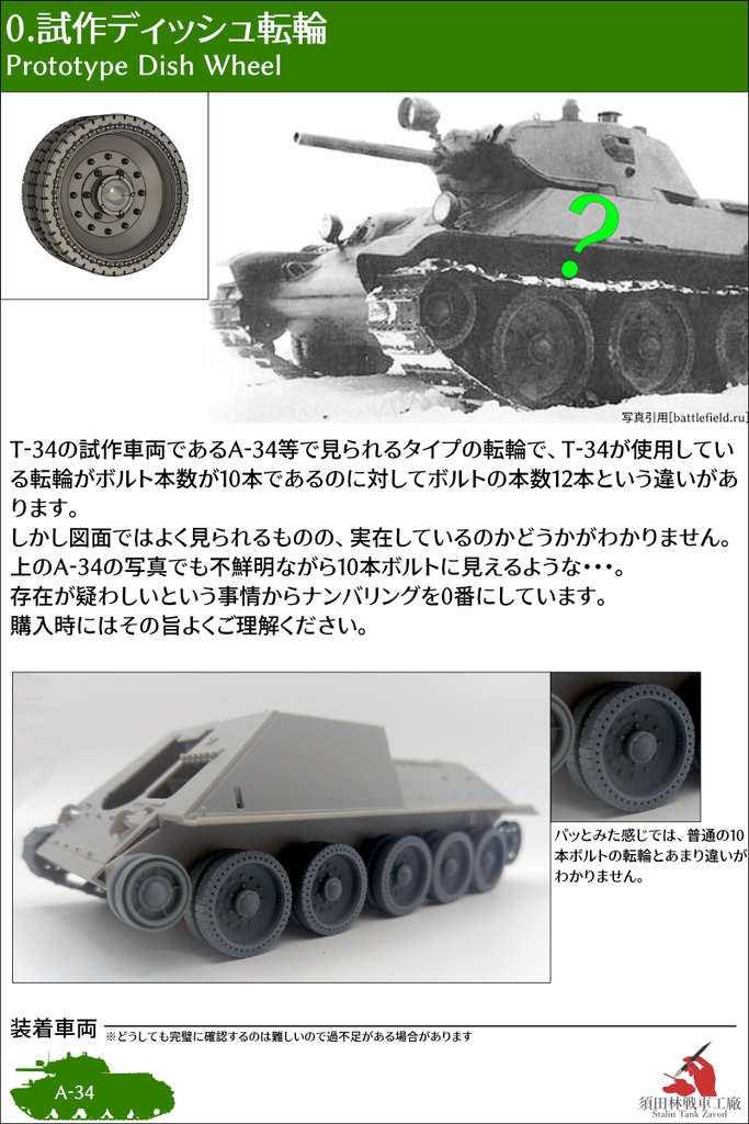 T-34転輪