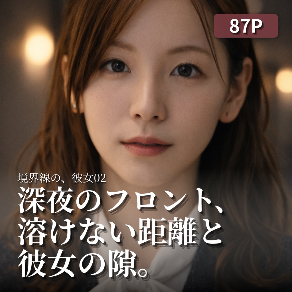 【境界線の、彼女02】 深夜のフロント、溶けない距離と彼女の隙。
