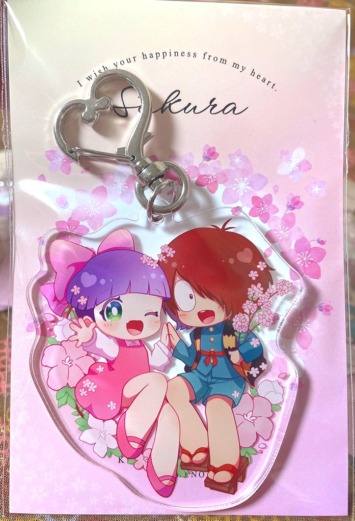 4期鬼猫 アクリルキーホルダー