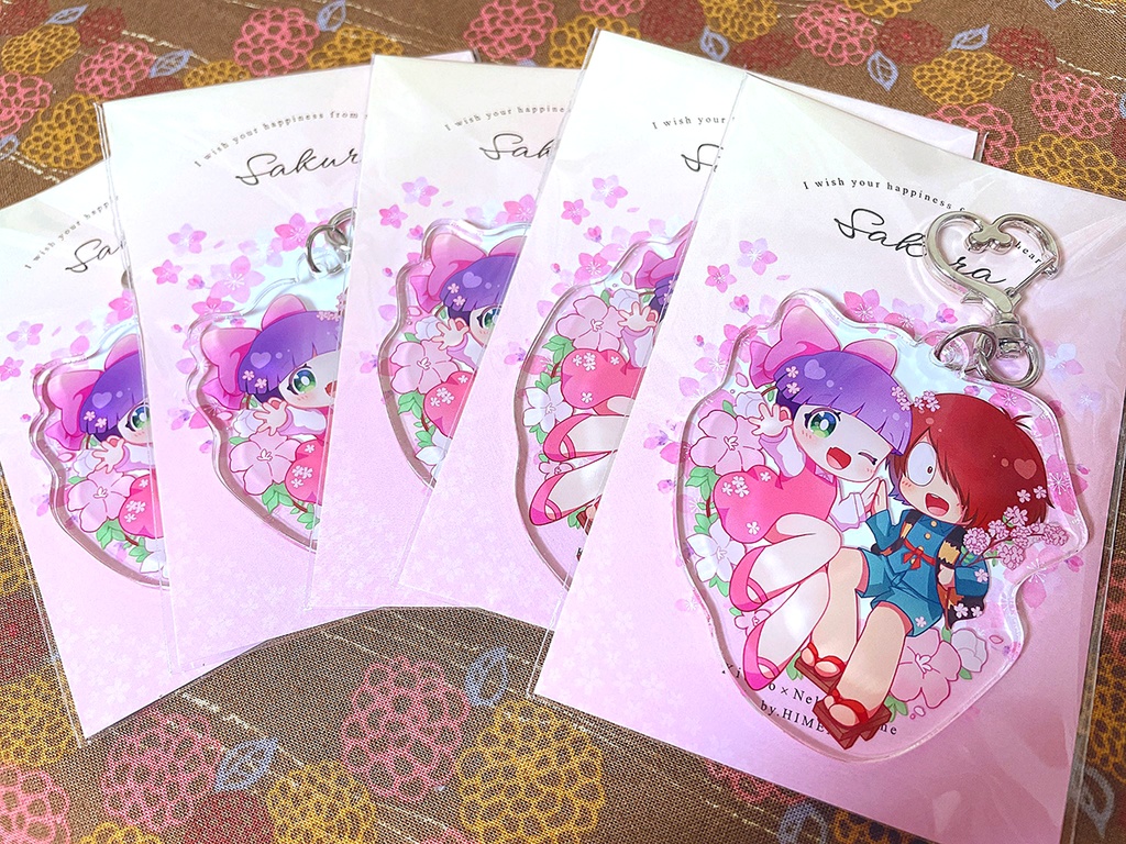 4期鬼猫 アクリルキーホルダー