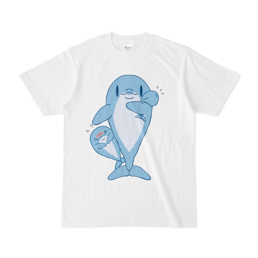 イルカの親子 Tシャツ