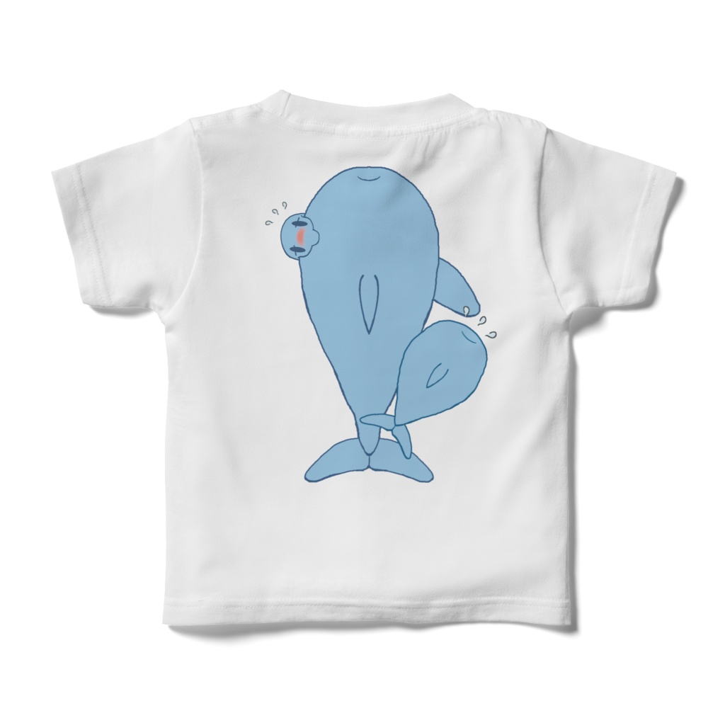 イルカの親子 キッズTシャツ