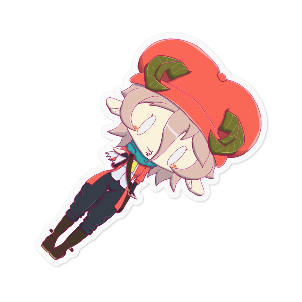 ヤギの郵便屋さん ステッカー