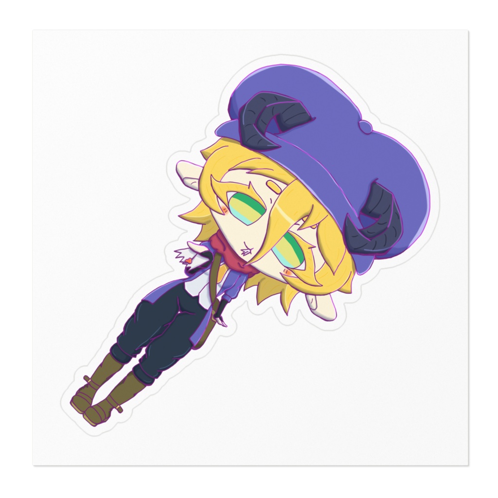 郵便屋のヤギさん ステッカー