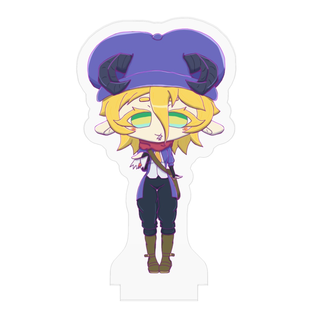 郵便屋のヤギさん アクリルフィギュア(セリフなし)