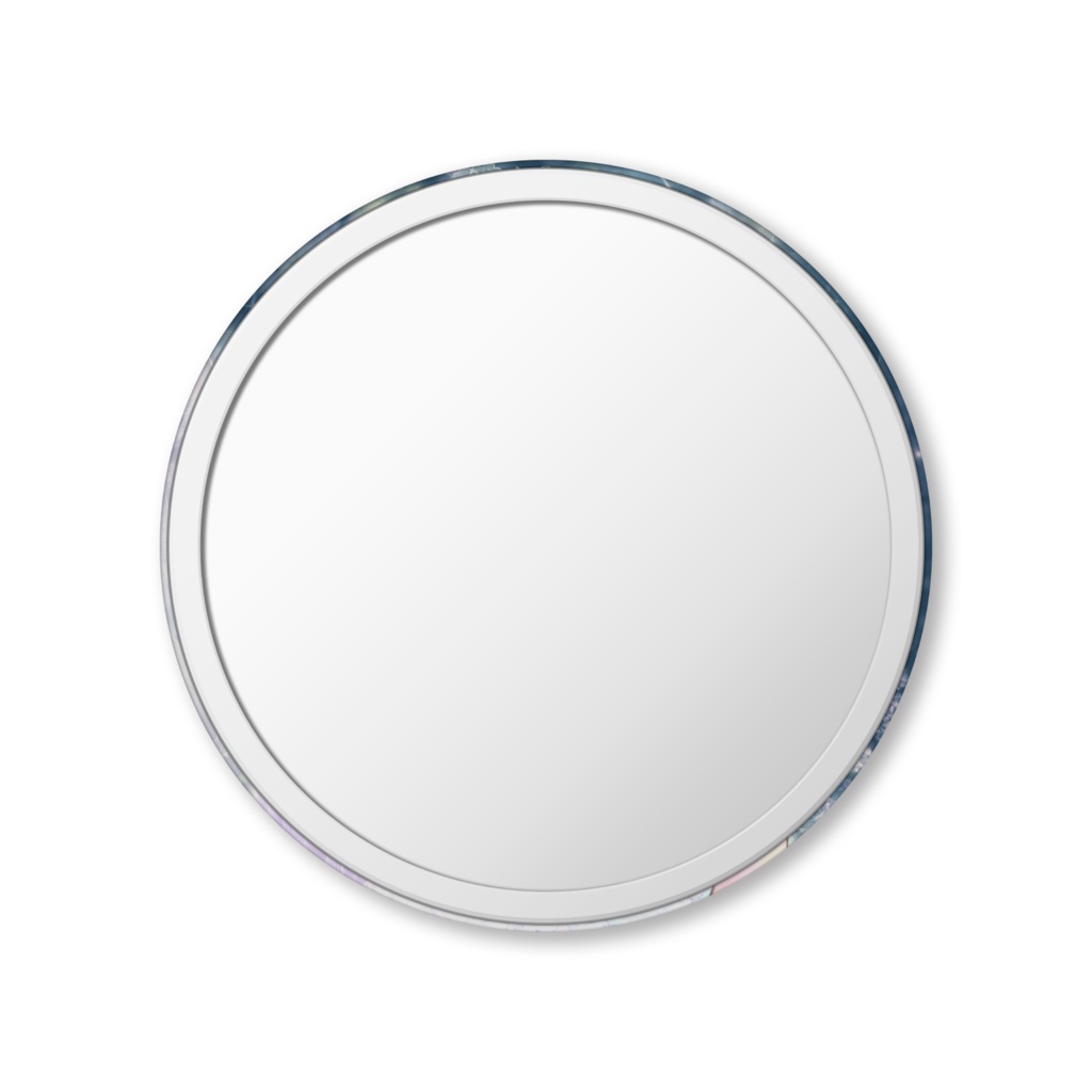 缶ミラー直径75mm-少女天使