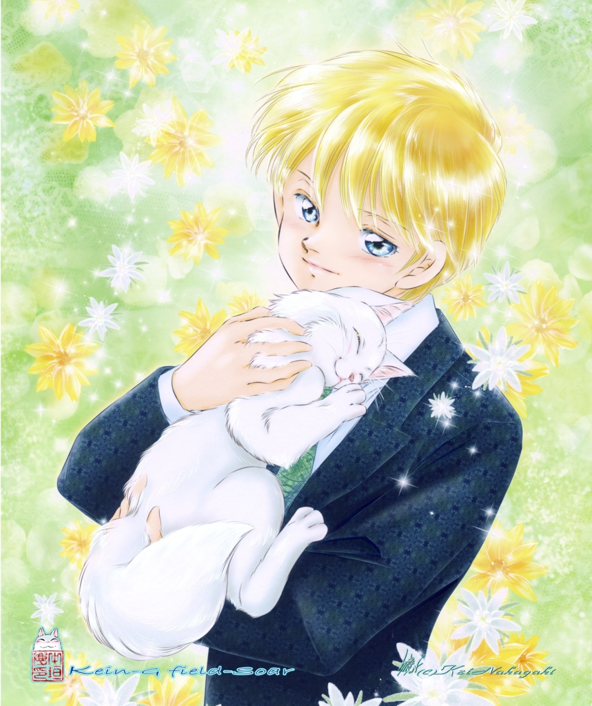 メガネ拭き-中垣慶マンガキャラクター/セイン/幸/勇樹