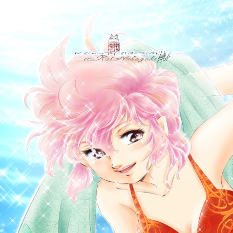 缶バッチ直径25mm-ミッションII龍太/ミルキィ先生