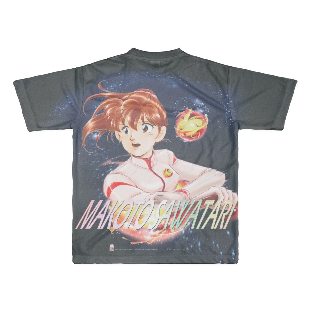 フルグラフィックT(L)-MIDNIGHT WOLVES-Vinyl Graphic design illustration-