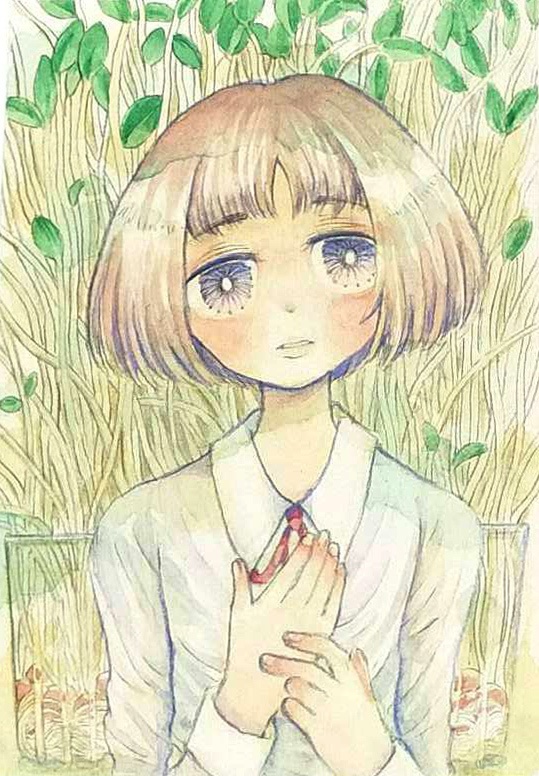 原画「どうしたらいいの…」