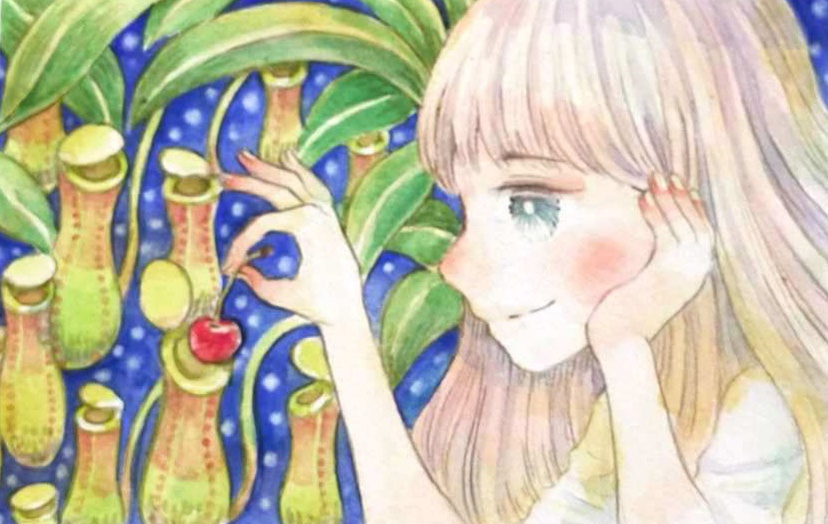 原画「ごはんの時間」