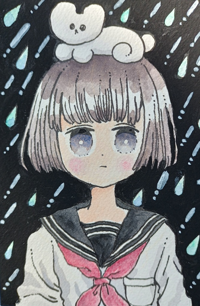 あめ、ざあざあ