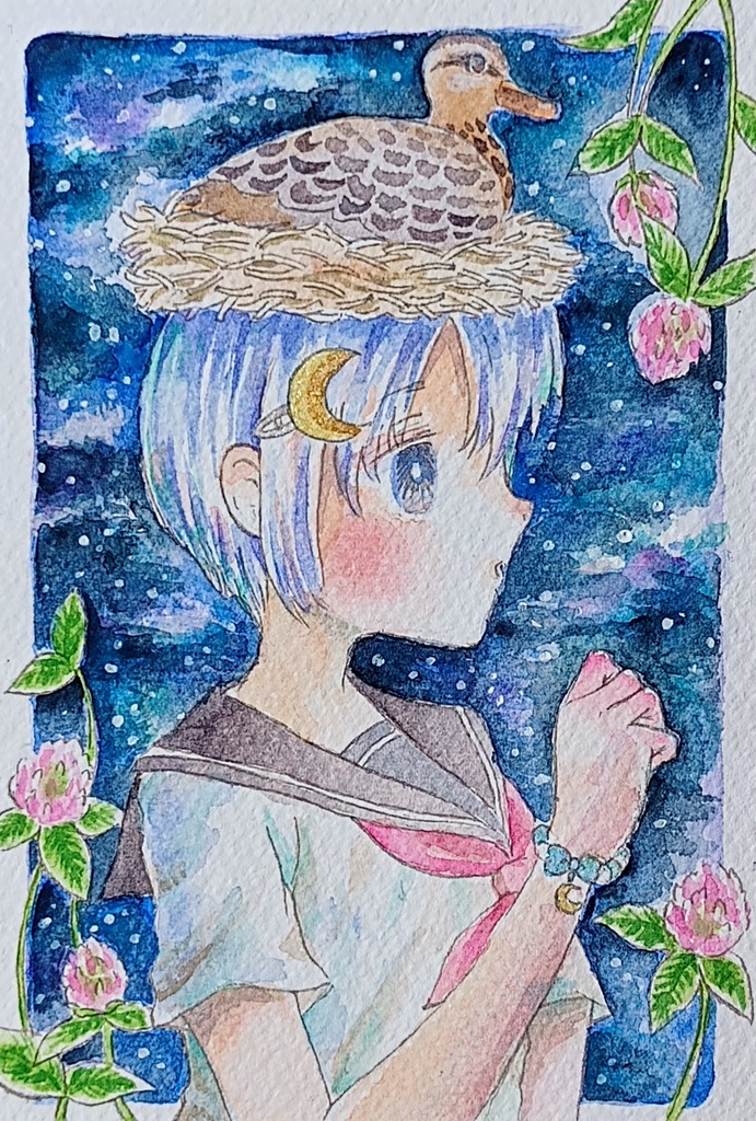 なんだか頭が重いなぁと思っている女の子