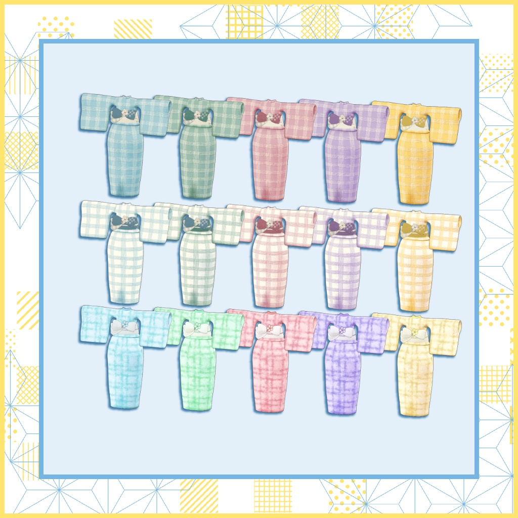 【メリメア対応浴衣】-花占い-