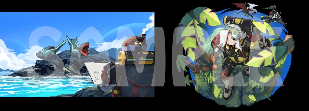 『"W"IP』デザイン・アートブック #1