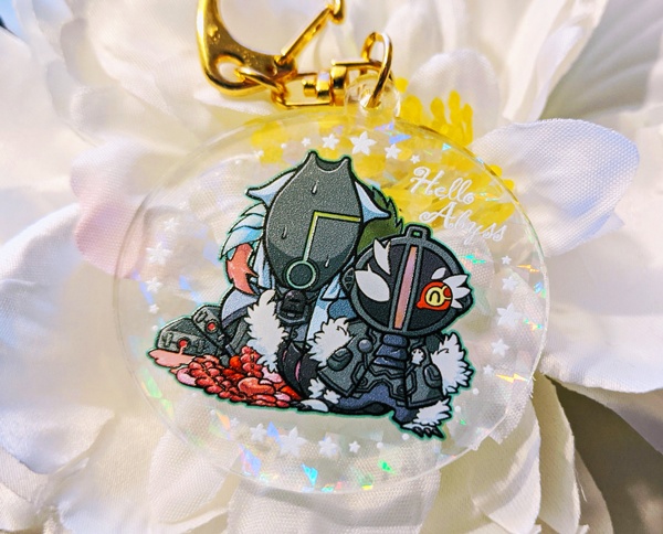 ホログラムアクキー(ボン＆グェ)祝福ver