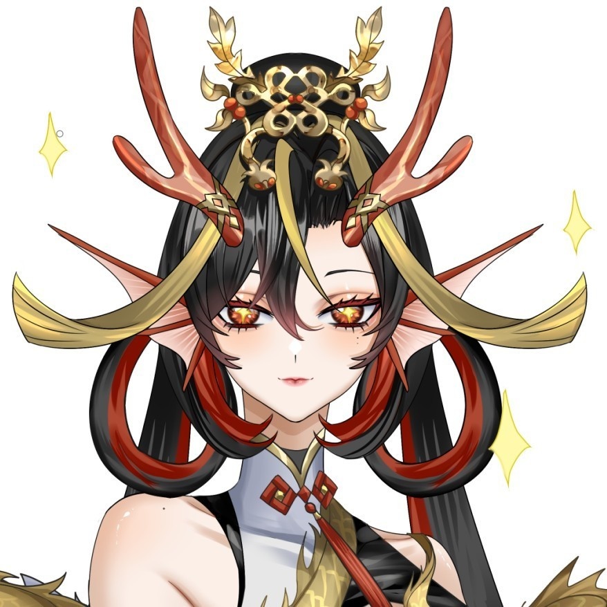 【無料/Live2D Model/live2dモデル】Dragon Clan Girl ドラゴン族の少女