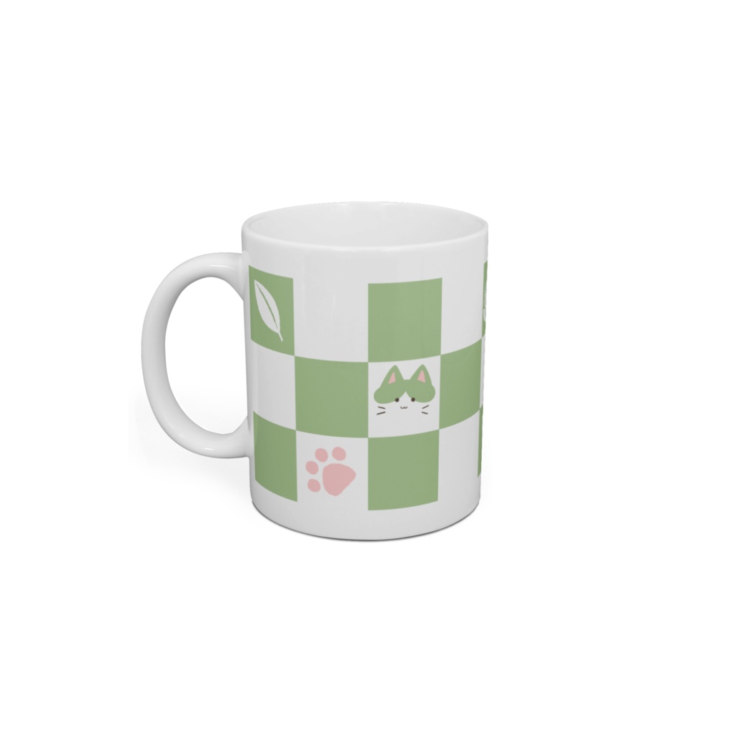 【あきねこ】マグカップ - ライムver.