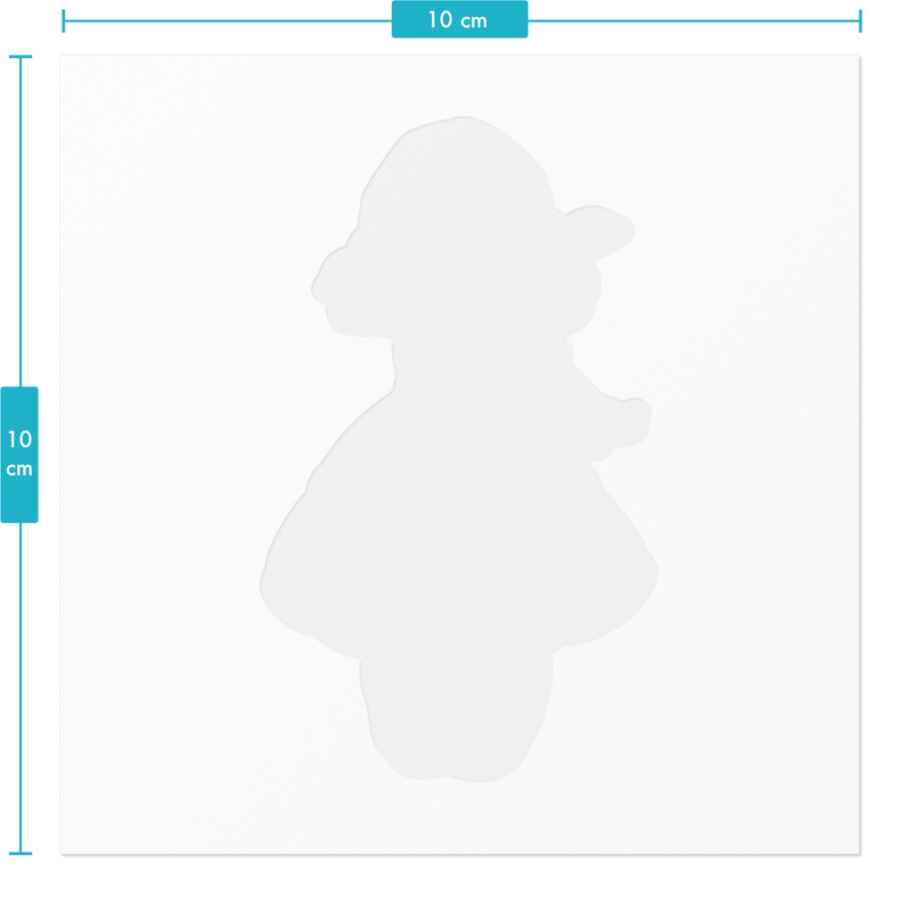 【あきねこ】ステッカー - 等身カラーver.
