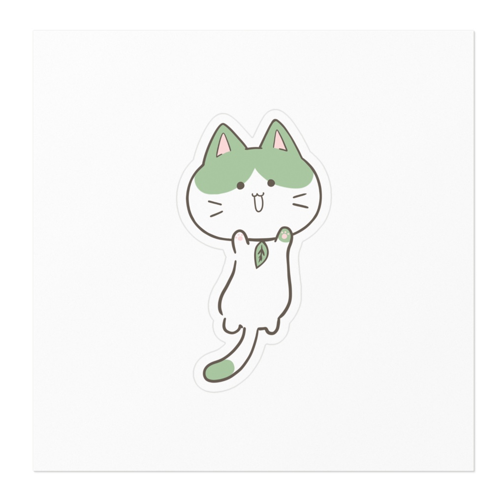 【あきねこ】ステッカー - 伸びライムver.