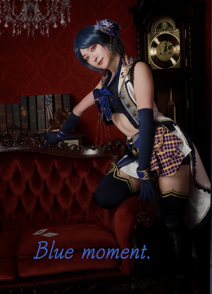 C104新刊/速水奏コスプレ写真集『Blue moment.』