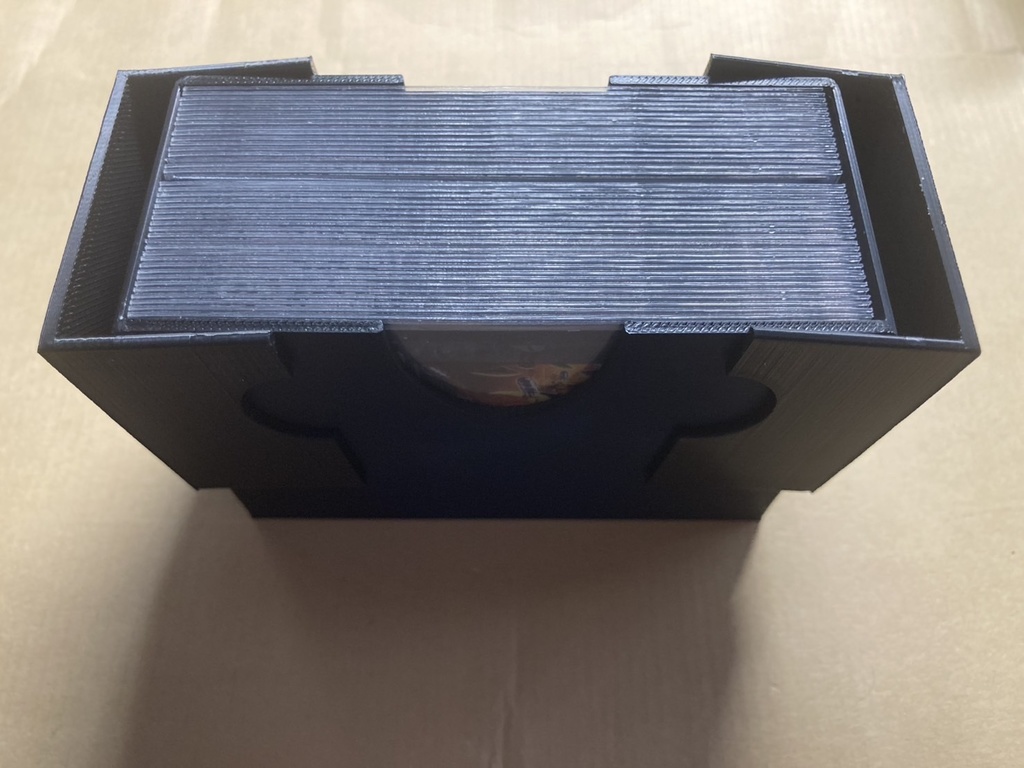 【旧作】3Dプリンタ製デュエマ用両開きデッキケース(送料込み価格)